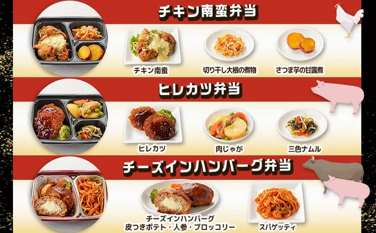 冷凍おかず弁当6食セット（肉）
